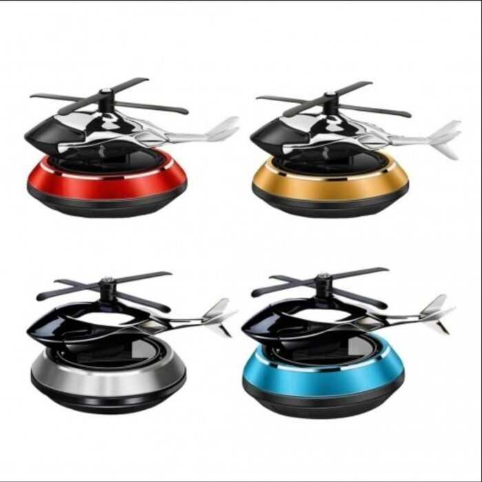 Luxurious Car Solar Helicopter Air Freshener Premium Freshness in Every Drive - Image 8