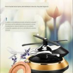 Luxurious Car Solar Helicopter Air Freshener Premium Freshness in Every Drive - Image 9