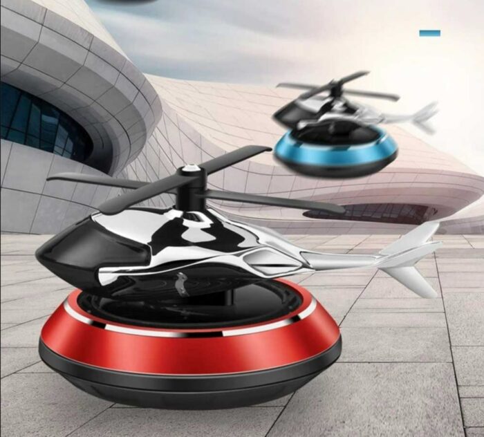 Luxurious Car Solar Helicopter Air Freshener Premium Freshness in Every Drive - Image 15