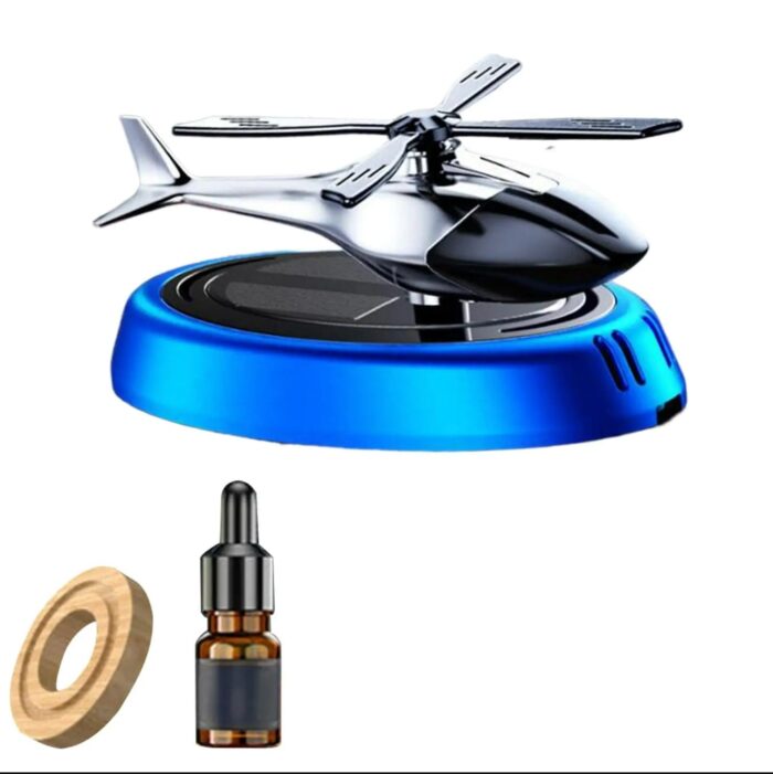 Luxurious Car Solar Helicopter Air Freshener Premium Freshness in Every Drive - Image 6