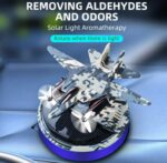 Luxurious Car Solar Aircraft Perfume and Showpiece – Airplane Helicopter Car Aromatherapy Long-lasting Perfume - Image 7