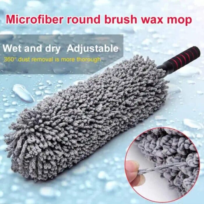 Extendable High-Quality Microfiber Car Duster– Multi-Purpose Cleaning for Car Ultra Soft Microfiber & Scratch-Free Cleaning - Image 11