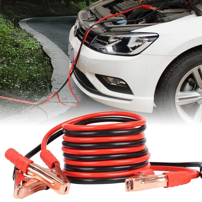 Heavy-Duty Emergency Car Battery Booster Cables– 1000 AMP – Stay Prepared Anytime! - Image 10