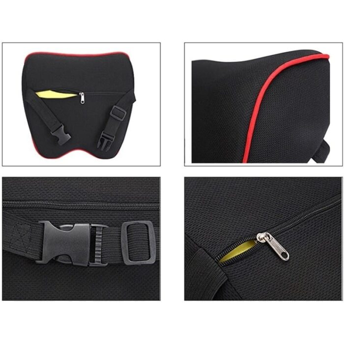 Car Back and Neck Support Pillow | Back Support Memory Foam – Ultimate Driving Comfort - Image 4