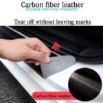 Carbon Fiber Car Door Sill Protectors 4pcs Set– Stylish And Durable Protection for Your Car! - Image 9