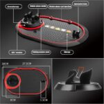 Non-Slip Phone Pad for 4-in-1 Car Multifunctional Mobile Holder, Parking Number Card, Perfume, and Mobile Mat 360 Degree Rotation and Number Plate - Image 31