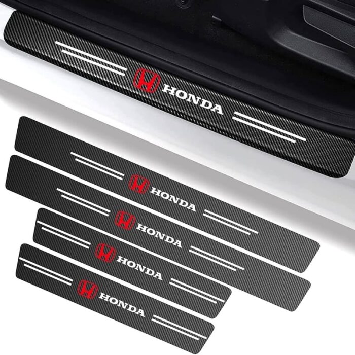 Carbon Fiber Car Door Sill Protectors 4pcs Set– Stylish And Durable Protection for Your Car! - Image 14